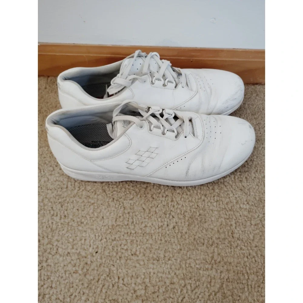 SAS Free Time Comfort‎ Shoes Women 10 N White Walking Nursing Tennis Sneakers**